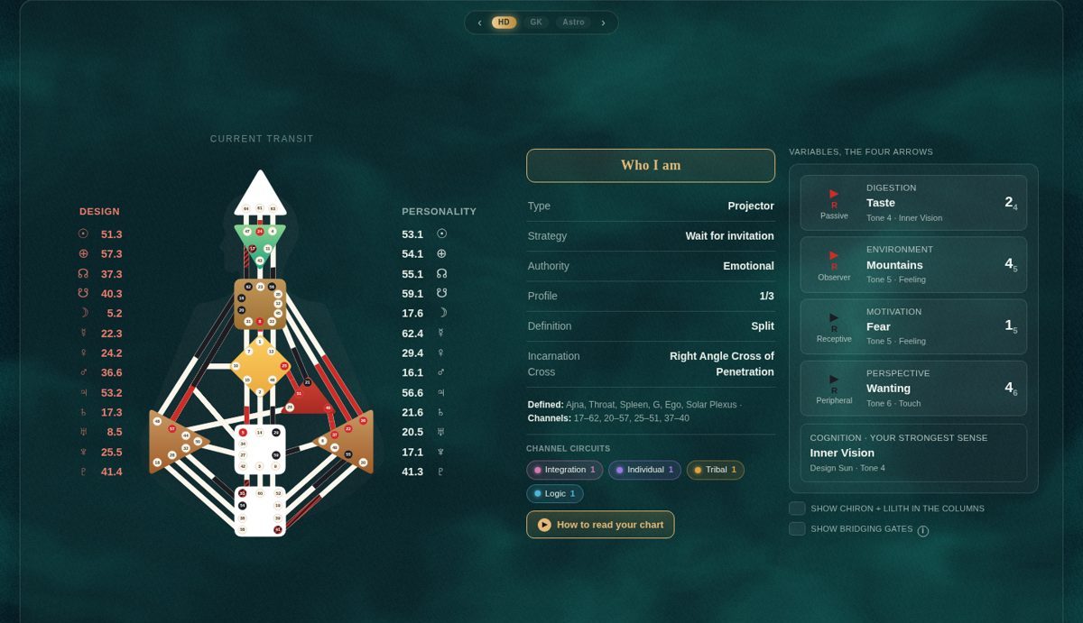 The Omni app, live view